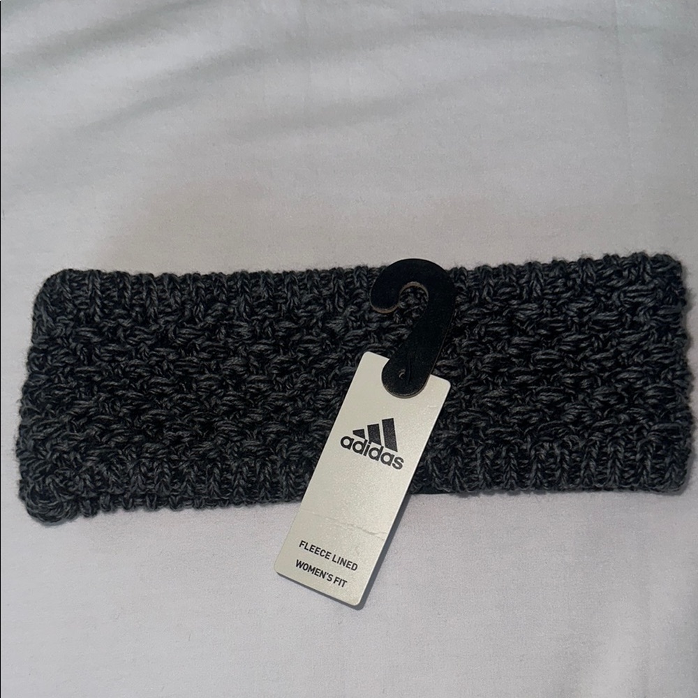 NWT Adidas Women’s Crestline Black and Gray Headband